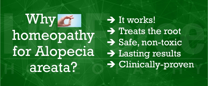 Why homeopathy for Alopecia Areata?